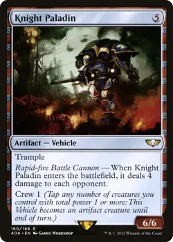 Knight Paladin [Universes Beyond: Warhammer 40,000] Near Mint - Image 1