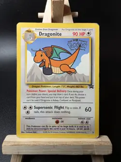 1999 Pokemon - WOTC Black Star Promo - Dragonite - #5 WB Stamped - Image 1
