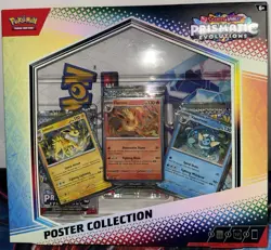 Pokemon TCG Scarlet Violet Prismatic Evolutions Poster Collection Box Sealed - Image 2