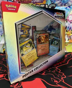 Pokemon Prismatic Evolutions Poster Collection Box Sealed - BUY TO RIP / OPEN - Image 4