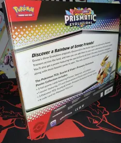 Pokemon Prismatic Evolutions Poster Collection Box Sealed - BUY TO RIP / OPEN - Image 5
