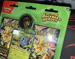 Pokemon TCG Mega Evolution Ascended Heroes 2-Pack Blister Erika's Tangela Sealed - Image 4