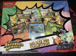 Pokemon Ascended Heroes First Partners Deluxe Pin Collection Sealed New 5 PACKS! - Image 3