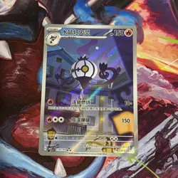 Pokemon Chandelure 1107/07 Chinese Gem Pack 3 CBB3C Art Rare NM - Image 1