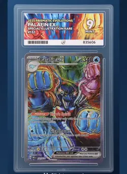 Pokemon TCG Palafin EX 151/131 Sir Prismatic Evolutions ACE 9 - Image 1