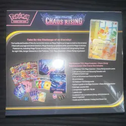 Pokemon Chaos Rising Pokemon Center Etb Sealed tiny tear see pics - Image 2