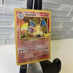 Charizard Pokemon Celebrations Classic Collection 4/102 DAMAGED - Image 2