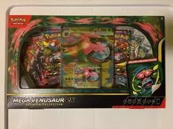 Pokemon TCG Mega Venusaur Ex Premium Collection Box Sealed - Image 1