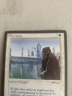 Abu Jafar mtg - LP - MTG - Arabian Nights Magic Gathering - Image 2