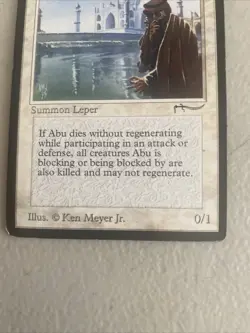 Abu Jafar mtg - LP - MTG - Arabian Nights Magic Gathering - Image 3