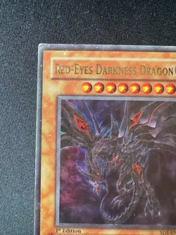 Red-Eyes Darkness Dragon - Ultra Rare 1st Edition SD1-EN001 - HP - YuGiOh - Image 5