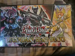 YuGiOh LEGENDARY HERO DECKS Box Set 3 Decks-Factory Sealed! 83717840671 - Image 1