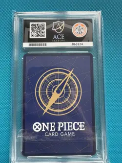 One Piece Nami Manga Rare Alt Art OP01-016 English ACE 8 Graded PRB-01 - Image 2