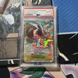 Monkey.D.Luffy OP15-119 Adventure on Kami's Island Alterante Art Foil PSA 10 - Image 1
