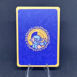 Pokedoodles Storesnax 63/90 - Rare Card - Parody Snorlax Fan Art - No-Scalp Set - Image 2