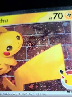 Pikachu 051 Pokemon Day 2026 Cosmos Holo w/ Swirl - Misc. Cards & Products - Image 3