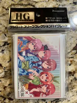 Weiss Schwarz Card Sleeves New quintessential quintuplets Made in Japan! - Image 1