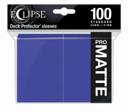 Ultra Pro ECLIPSE PURPLE Matte Deck Protector Sleeves100ct MAGIC POKEMON - Image 1
