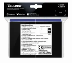 Ultra Pro ECLIPSE PURPLE Matte Deck Protector Sleeves100ct MAGIC POKEMON - Image 2