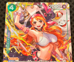 One Piece Card Game Nami OP14-031 SR Special Rare FILM Japanese Holo Blocker - Image 3