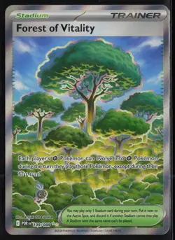 POKEMON TCG Perfect Order FOREST OF VITALITY Full Art Trainer Card 109/088 - Image 1