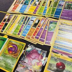 Pokemon 50-100 Card Lot + Vintage WOTC & Ultra Rare V/VMAX/VSTAR/EX/GX & Extras - Image 1