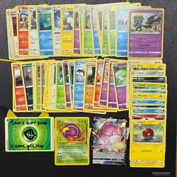 Pokemon 50-100 Card Lot + Vintage WOTC & Ultra Rare V/VMAX/VSTAR/EX/GX & Extras - Image 2