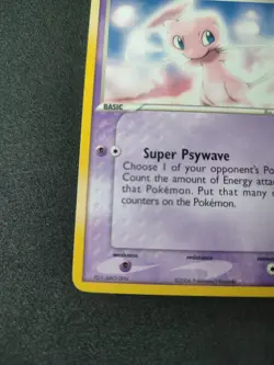 Pokemon TCG EX Holon Phantoms Mew 111/110 Promo Regular 50 HP Card English - Image 2