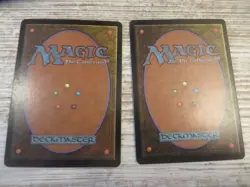 2x Worn Powerstone - Urza's Saga - EX - German - OOP MTG - Image 2