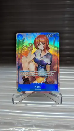 Nami (Alt Art) OP09-050 R Emperors in the New World ONE PIECE Card Game English - Image 1