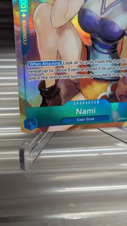 Nami (Alt Art) OP09-050 R Emperors in the New World ONE PIECE Card Game English - Image 5