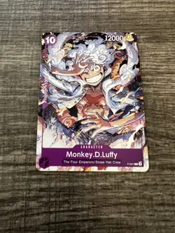 One Piece Card Game Monkey.D.Luffy P-041 Starter Deck 18 Reprint Promo NM - Image 1