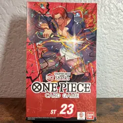 Bandai ONE PIECE Card Game Starter Deck ST-23 Red Shanks English 50-Card - Image 1