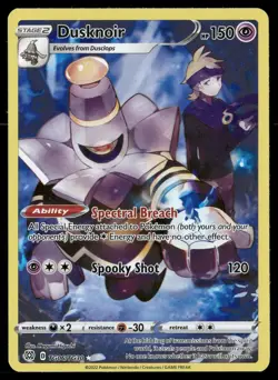 Dusknoir TG06/TG30 Holo Brilliant Stars Trainer Gallery Pokemon NM - Image 1