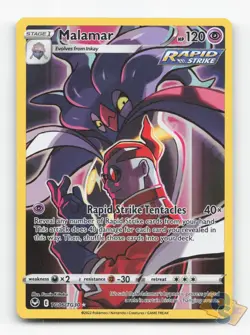 Pokemon TCG - Malamar TG06/TG30 NM Holo Silver Tempest Trainer Gallery - Image 1