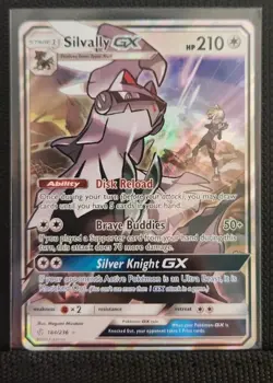 Silvally GX 184/236 Cosmic Eclipse Full Art Holo EN Ultra Rare 210HP - Image 1