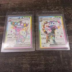 Pokemon TCG SVP Promo Espeon ex & Umbreon ex SVP EN 175/176 Holo - Image 1