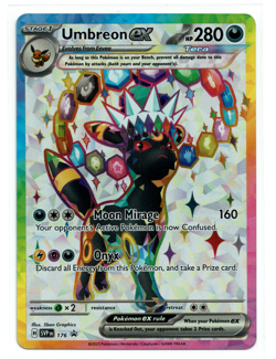 Pokemon TCG SVP Promo Espeon ex & Umbreon ex SVP EN 175/176 Holo - Image 3
