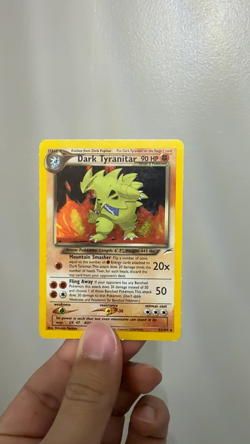 Dark Tyranitar 11/105 Holo Rare Neo Destiny Pokemon Holo MP - Image 2