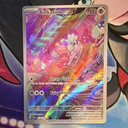 Pokemon TCG Tinkatink 216/193 SV02 Paldea Evolved Illustration Rare Holo EN - Image 1