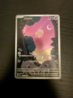 MUNNA 116/086 ILLUSTRATION RARE BLACK BOLT POKEMON NM/M - Image 1
