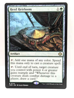 Tarkir: Dragonstorm - Herd Heirloom - Regular - Rare - Tdm 144 - - Image 1