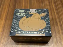 Shining Fates Pokemon Elite Trainer Box ETB *SMALL STAIN+UV damage* - Image 1