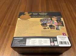 Shining Fates Pokemon Elite Trainer Box ETB *SMALL STAIN+UV damage* - Image 5