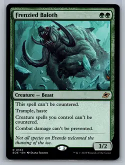 Edge of Eternities #183 Frenzied Baloth - Image 1