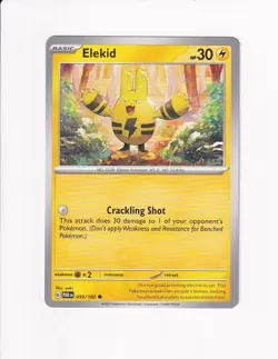 2023 Pokemon Scarlet & Violet PARADOX RIFT ELEKID - Image 1