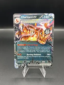 Pokemon TCG Charizard ex Holo Promo 196 Sv: Scarlet & Violet 330 HP - Image 1