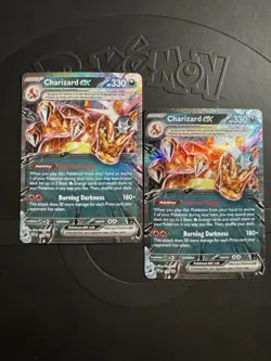 Pokemon TCG Charizard ex #196 Promo Holo English Lot 2 - Image 1
