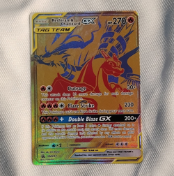 The Pokemon Company Reshiram & Charizard GX SM247 TAG TEAM Promo Holo ENG - Image 1
