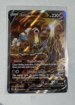 Entei v Galarian Gallery Holo Ultra Rare Pokemon TCG GG36/GG70 - Image 1